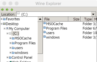 wine for mac windows compiler